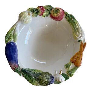 Capodimonte Original Bassano Vegetable Salad Bowl VTG​​​​
